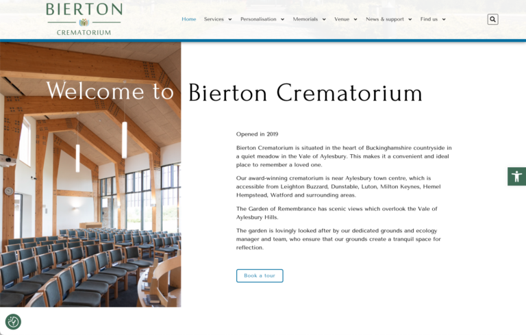 Bierton Crematorium homepage